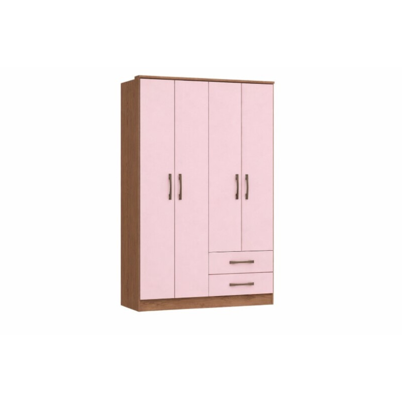 Ropero Armario de 4 Puertas TOKIO BLUSH