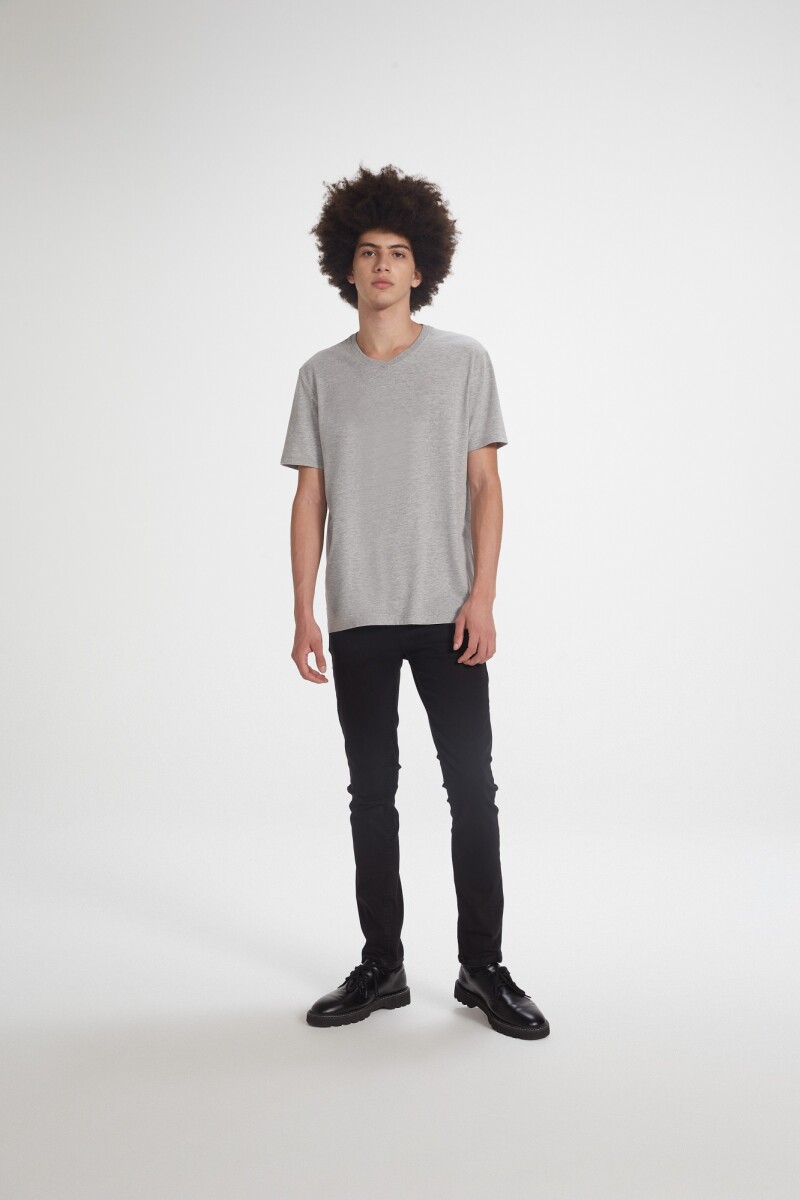 CAMISETA MM MASC - CINZA MESCLA 