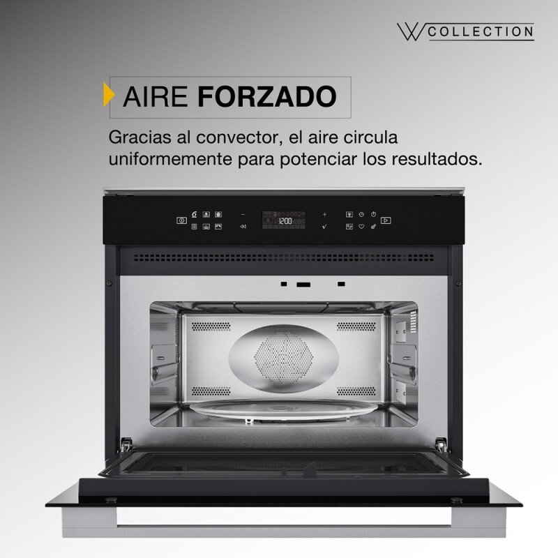 Microondas Gris 40lts 850w Aire Forzado Microondas Gris 40lts 850w Aire Forzado