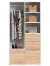 Armario TARP 100x200 roble/blanco Armario TARP 100x200 roble/blanco