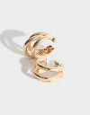 Aros Argollas Metal Argollas De Metal - Dorado