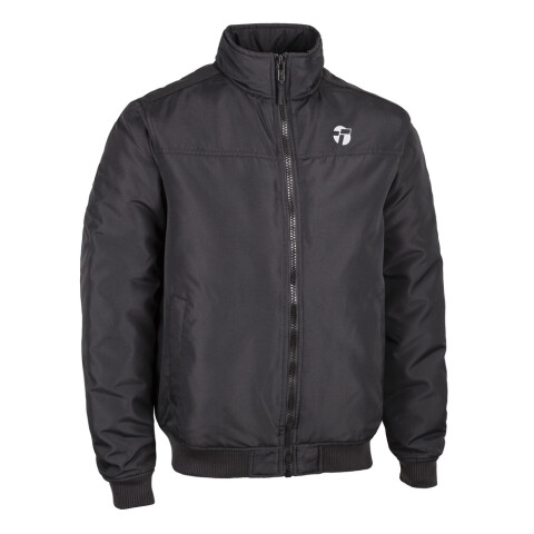 CAMPERA BR PUFFER KIDS II azul pond NEGRO