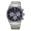 Reloj Seiko SSB453P1 para hombre con correa de acero Azul