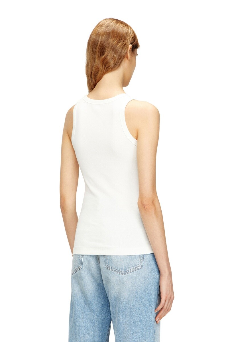 Top Para Mujer T-Anki-Od Tank Top Blanco