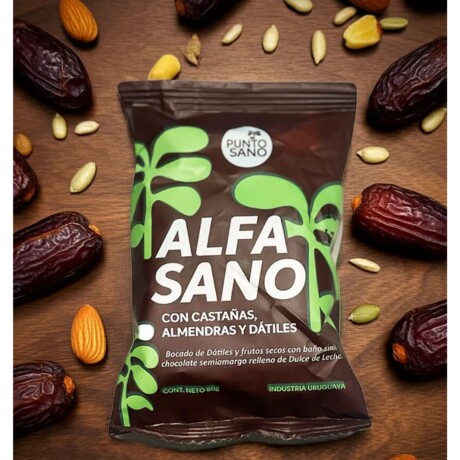 ¡OFERTA IMPERDIBLE! Alfasano 85gr Caja x8 unidades Sabor Chocolate Negro Punto Sano ¡OFERTA IMPERDIBLE! Alfasano 85gr Caja x8 unidades Sabor Chocolate Negro Punto Sano