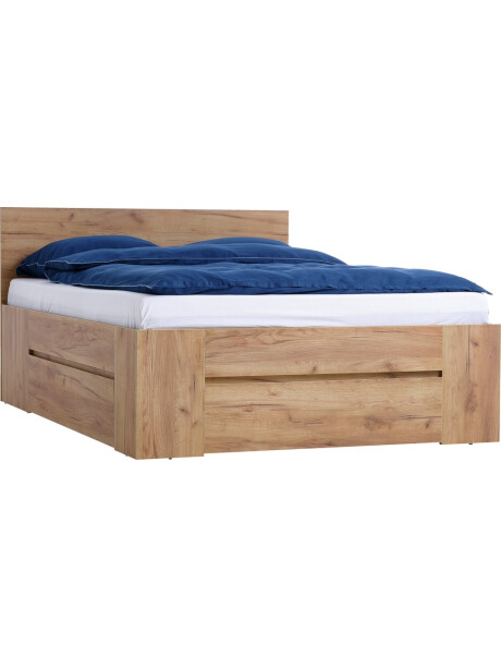 Estructura cama LIMFJORDEN King 180x200 3 cajones roble Estructura cama LIMFJORDEN King 180x200 3 cajones roble