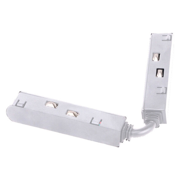 Conector lineal eléc bco p/ riel magnético 200mm ZU0512X
