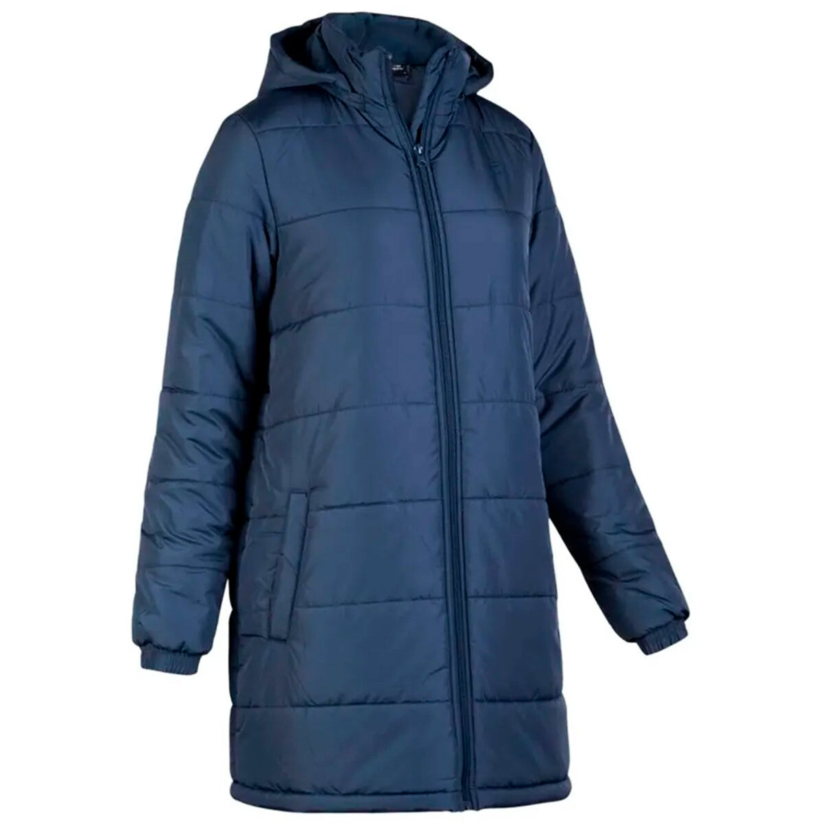 Campera Abrigo Topper Parka Imperm C/ Capucha Dama - Azul Indigo 