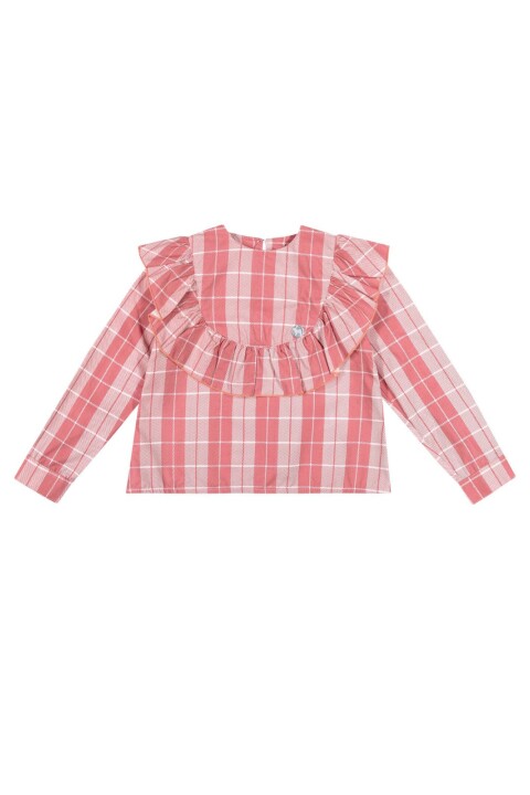 Blusa en Ajedrez Rosa