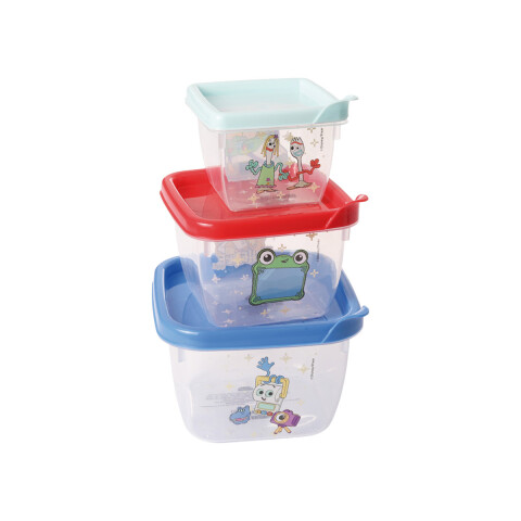 Pack x 3 Recipientes Connect Toy Story U