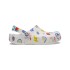 Classic Doodle Print Clog K - Niños White/multi