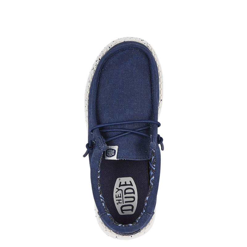 Wally Y Stretch Canvas - Niños Navy