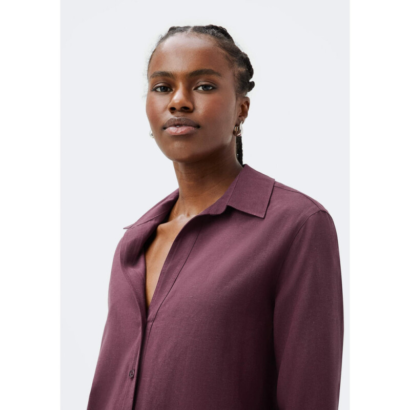 CAMISA FEM AZUL MEDIO