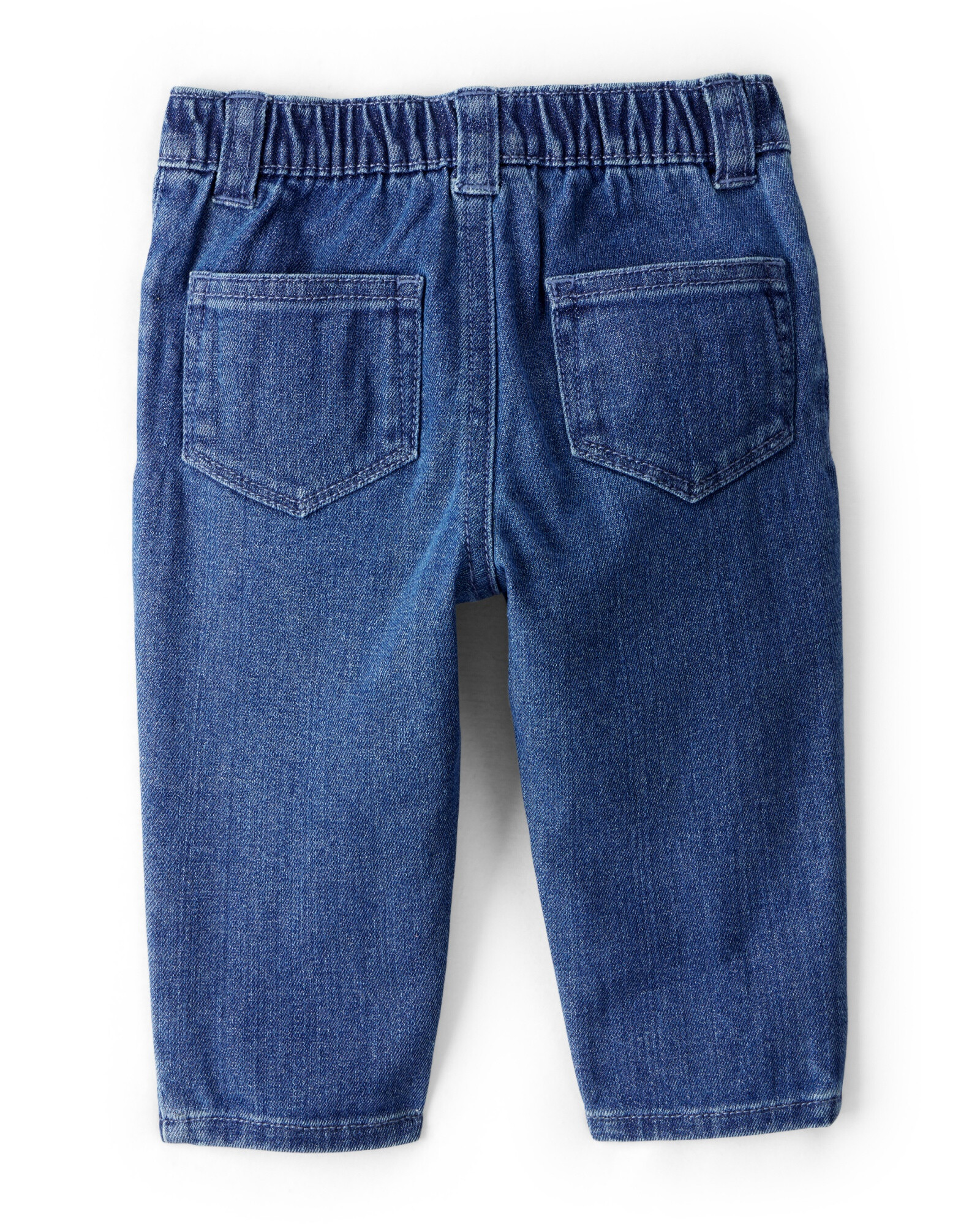 Set tres piezas, chaleco con forro sherpa, pantalón jean y body de algodón Sin color