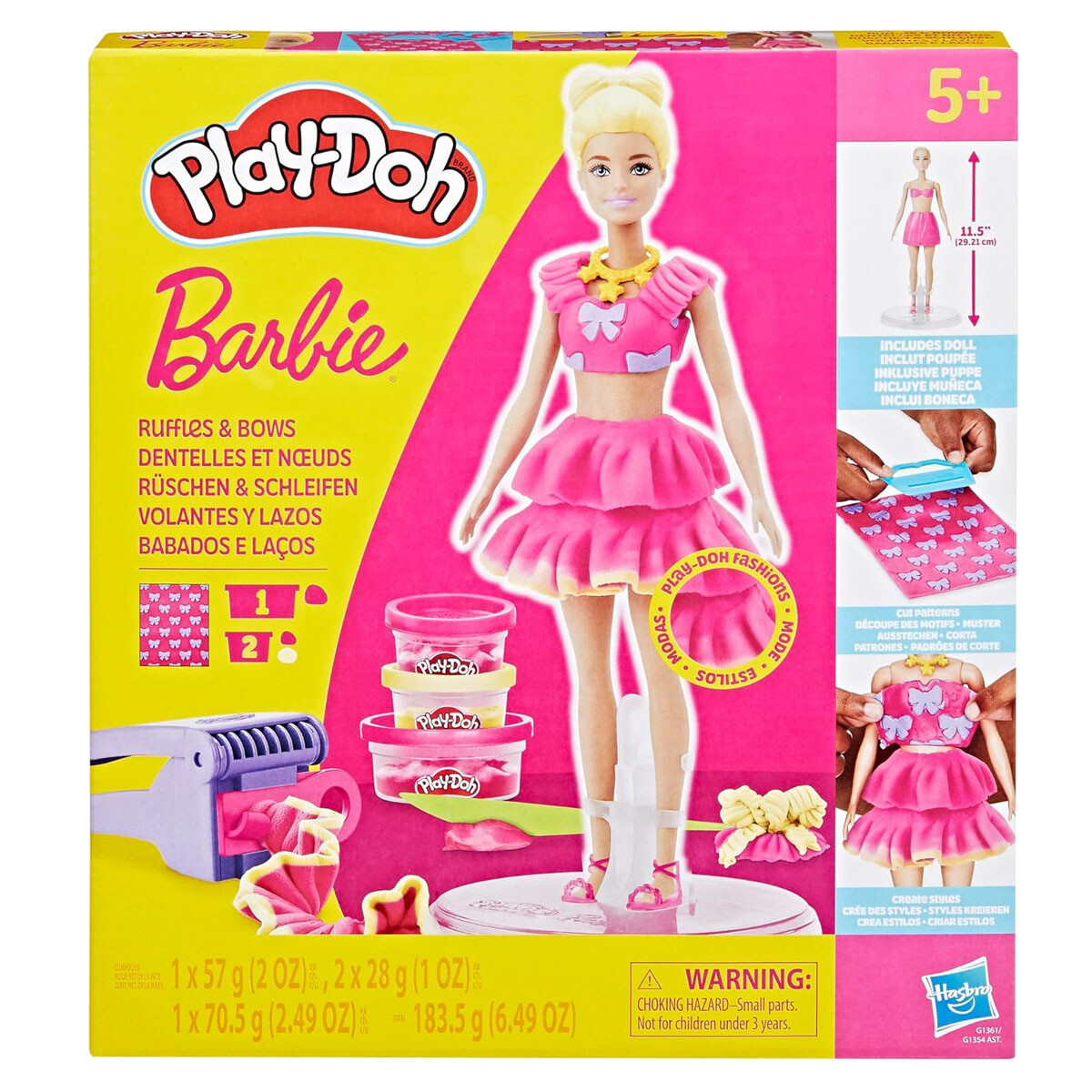 Barbie Play-Doh Viste la muñeca con masa 