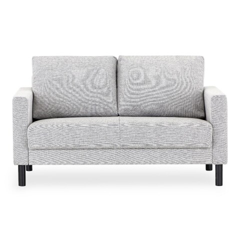 Sofá Living 2 Cuerpos Autoarmable Madera Ecosoft Y Poliester Gris Sofá Living 2 Cuerpos Autoarmable Madera Ecosoft Y Poliester Gris