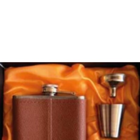 PETACA DE ACERO INOXIDABLE FORRADA, CON VASOS Y EMBUDO (EN CAJA) PETACA DE ACERO INOXIDABLE FORRADA, CON VASOS Y EMBUDO (EN CAJA)