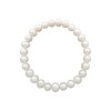 Pulsera perlas-Elastica-Perlas españolas-PU3824 conpiedra