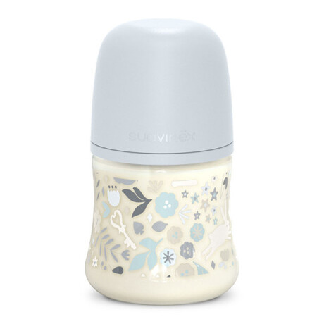 Mamadera Suavinex Bebés +0M 150Ml Tetina Fisio SX PRO Wonder Celeste