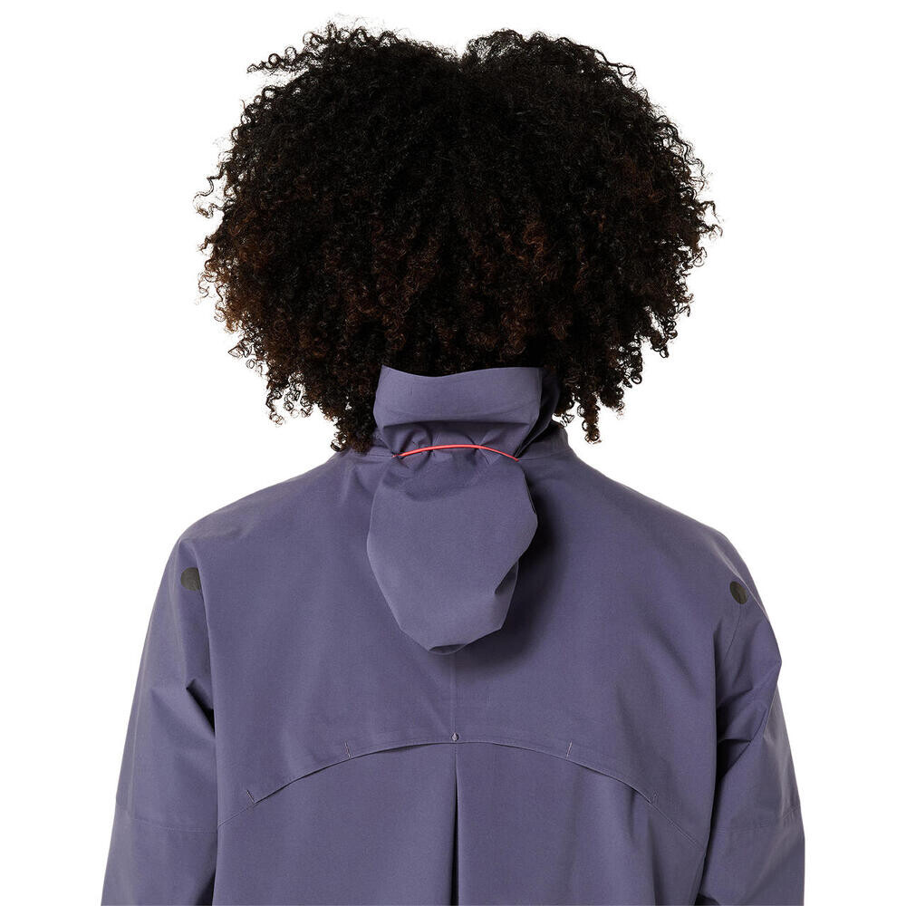 Metarun Waterproof Jacket - Mujer Greyish Purple