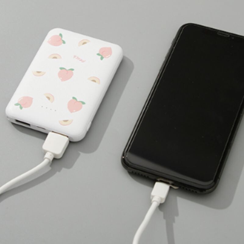 Power Bank Ultra Delgado Patrón Frutas (5v 2a) Power Bank Ultra Delgado Patrón Frutas (5v 2a)