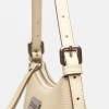 Cartera al hombro Mia en cuero graneado Cotton