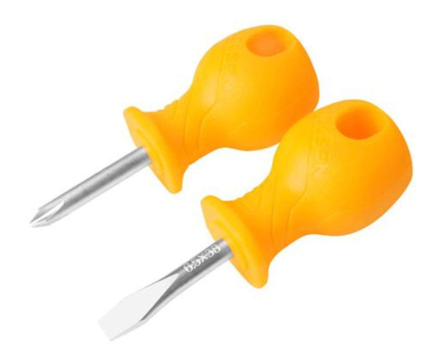 TOLSEN JUEGO 2 DESTORNILLADORES ENANOS SL6X38MM PH2X38MM 