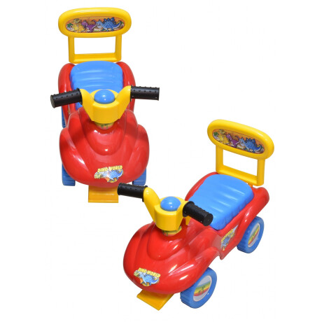 Buggy moto rojo. Buggy moto rojo.