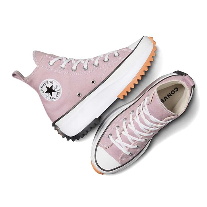 Botas Converse Run Star Hike de Mujer - A05481C Violeta-blanco