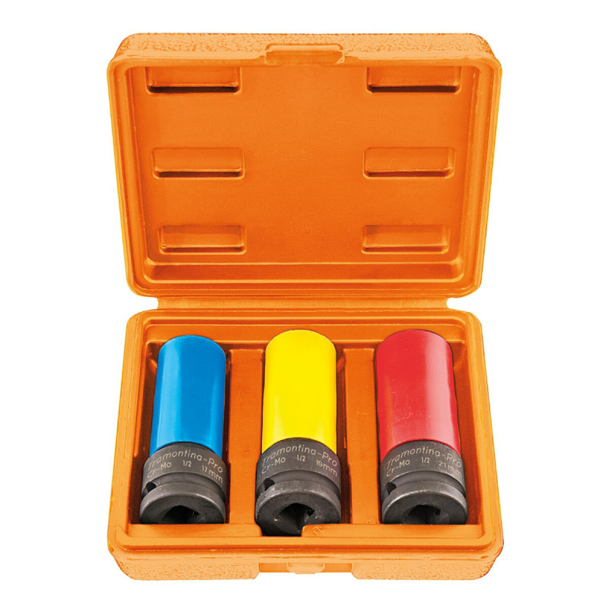 Juego 3 dados impacto 17,19 y 21 mm x 1/2" - TN4208 