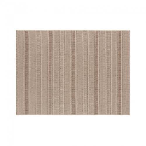 Alfombra Clásica Eco-Nature - Riscas | 1,50x2,00m Beige Marrón