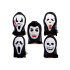 3x2 Máscara de Scream 5 diseños (MY323) 3x2 Máscara De Scream 5 Diseños (my323)