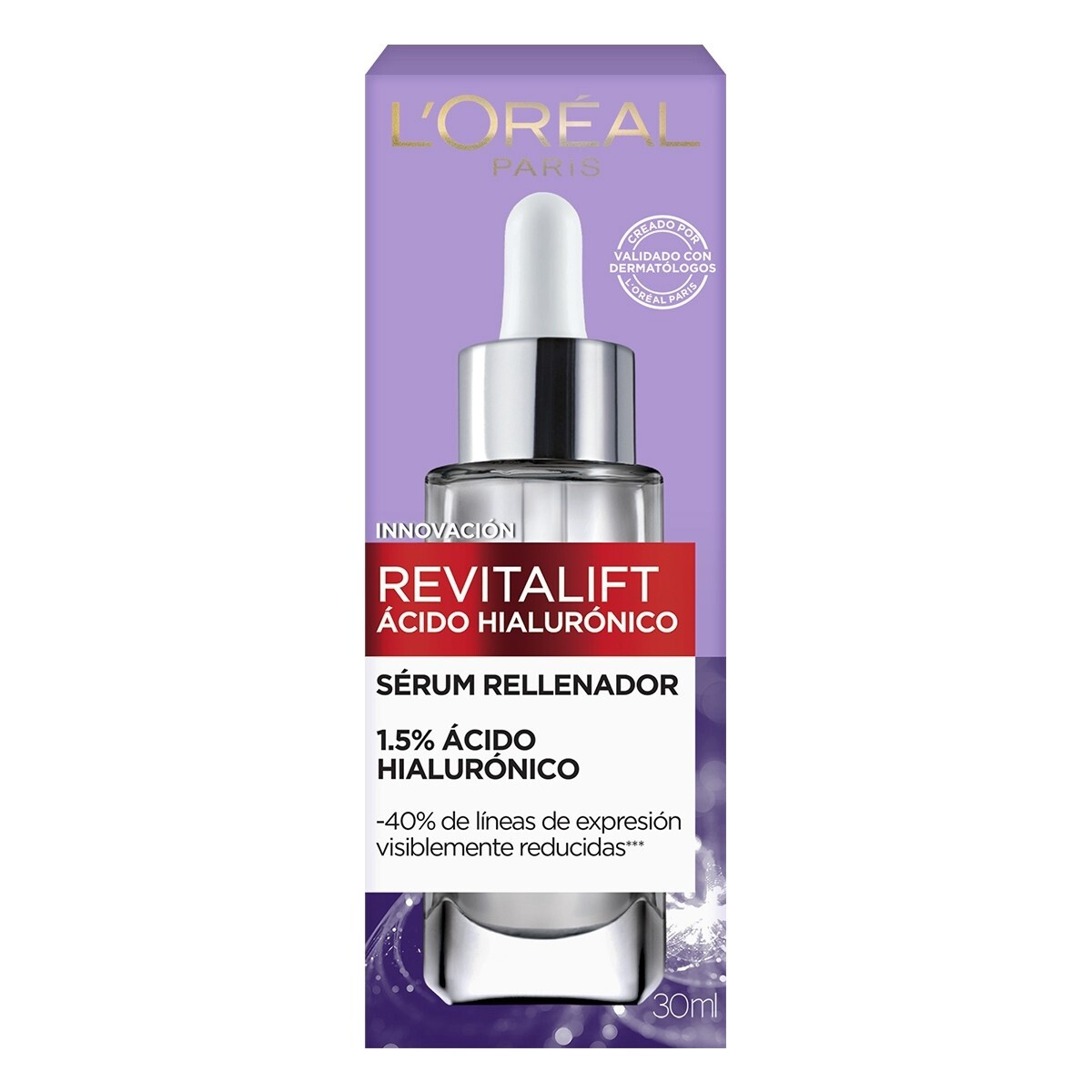 Serum L'oreal Paris Revitalift ácido Hialurónico Puro 30 Ml. 