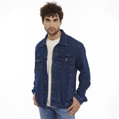Campera Wrangler de Hombre - DENIM JACKET - WM9736UR ELD