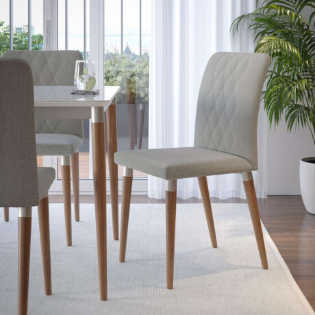 Silla Abbey Linea Mionaco Gris