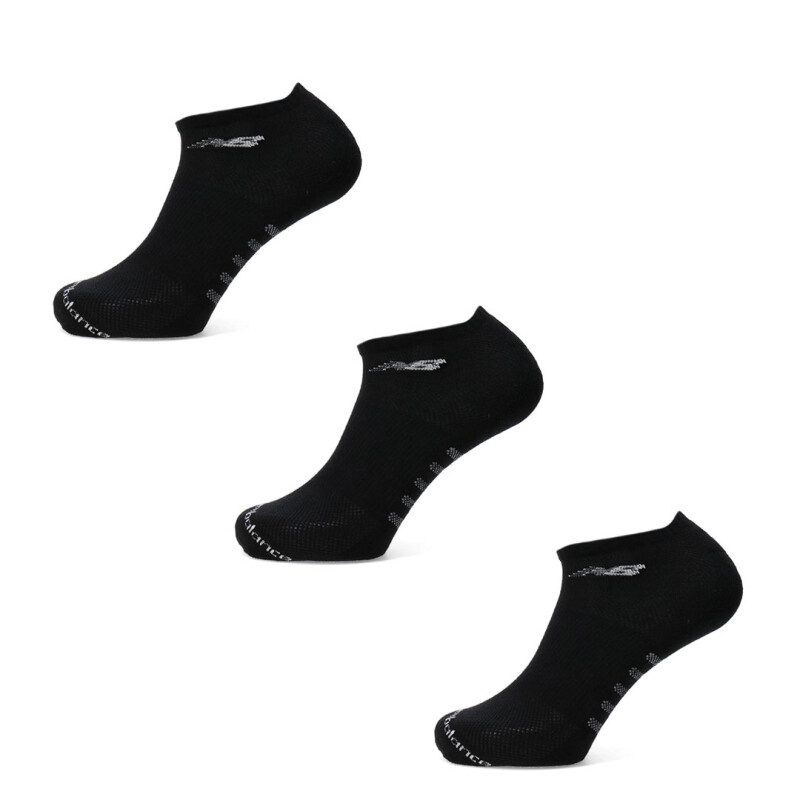 Medias de Hombre New Balance x3 Show Negro - Blanco