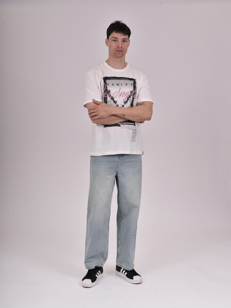 REMERA ANGEL OFF WHITE