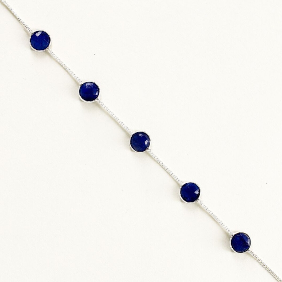 Pulsera Sabrina Lapislazuli- Plata 925 