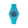 Reloj Swatch SS08N114 Radiantly Teal de Silicona Azul