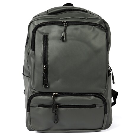 Mochila Urbana Clásica con Múltiples Bolsillos Canva Liso