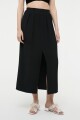 FALDA MAXI Negro