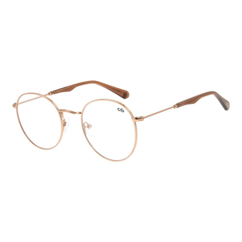 Armazón Chilli Beans Alok más intercambiable de Sol Dorado