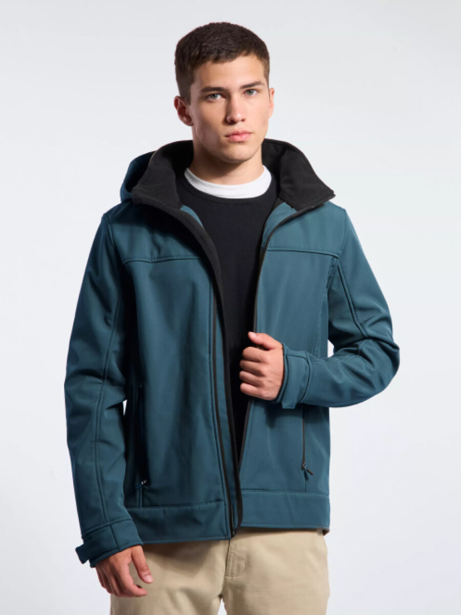 Campera Abrigo Smart - Azulino 