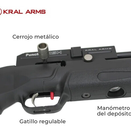 Chumbera PCP Puncher Nish S cal. 6,35mm + mira 3-9x40 + inflador Chumbera PCP Puncher Nish S cal. 6,35mm + mira 3-9x40 + inflador