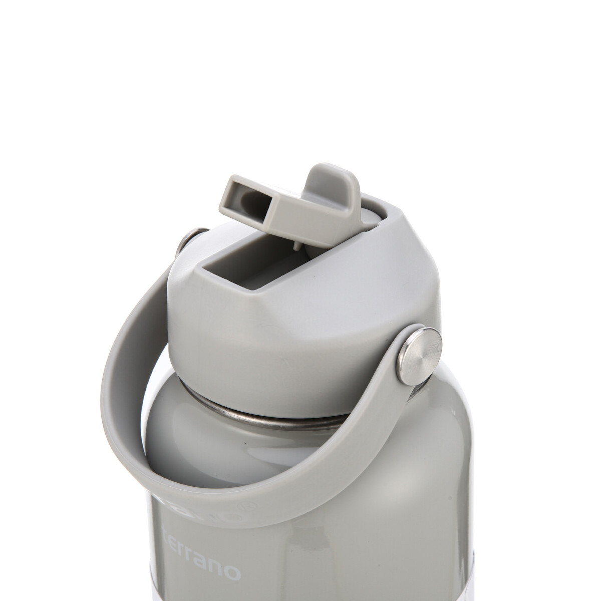 Botella Térmica con Pico 950mL. - Oliva Metalizado 