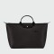 Longchamp -Bolso de viaje Longchamp plegable con cierre y asa corta, Le pliage green 0