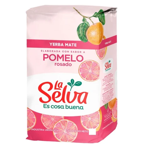 YERBA LA SELVA 500 G POMELO YERBA LA SELVA 500 G POMELO