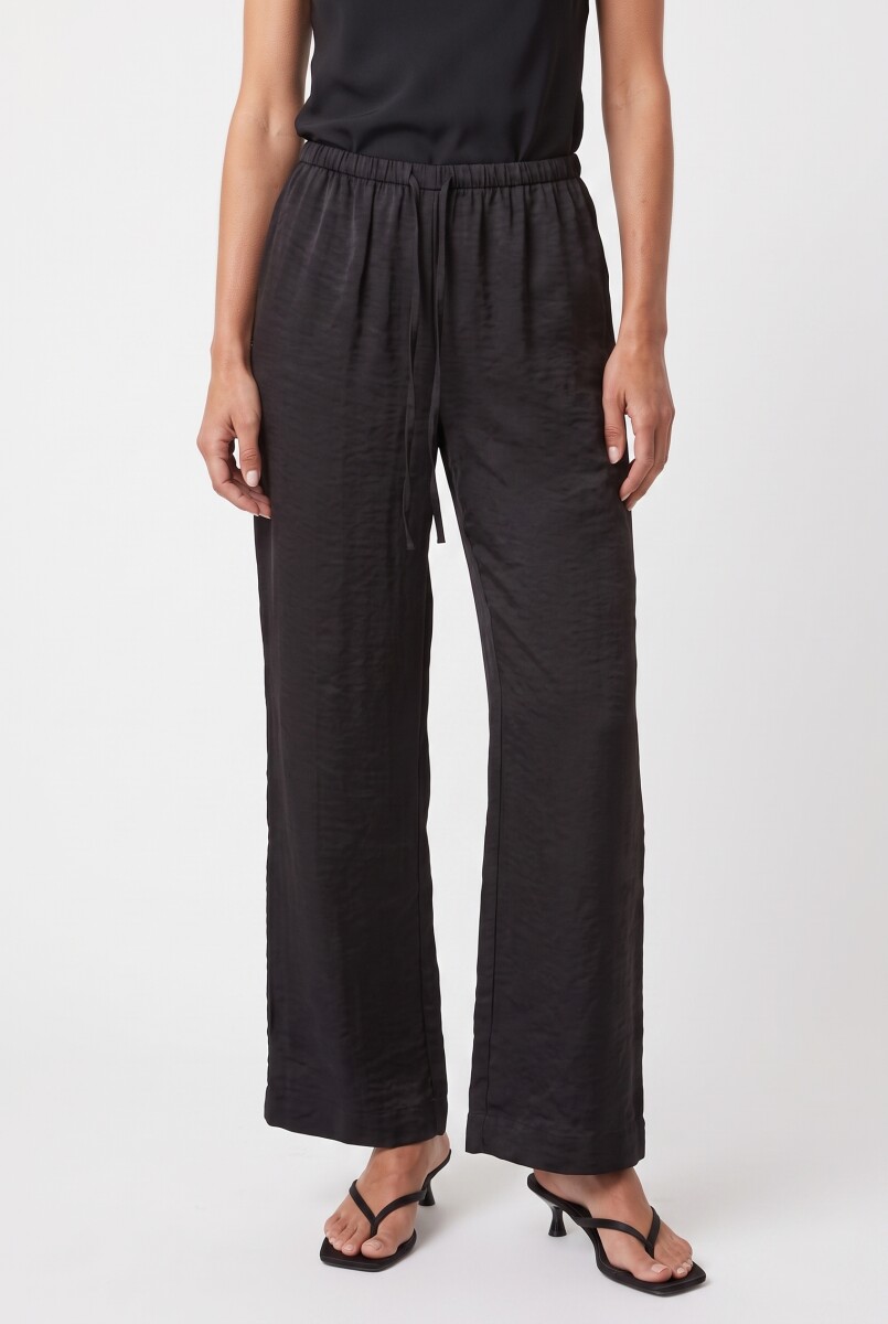PANTALON FAJE - NEGRO 