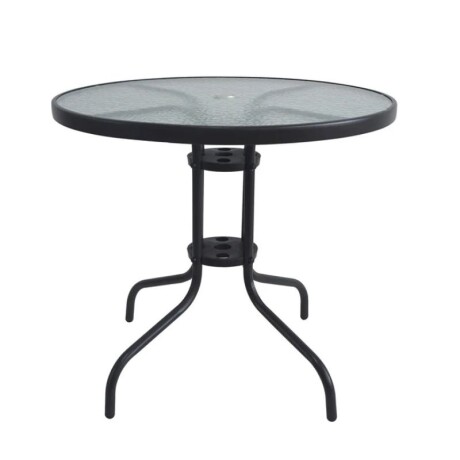 MESA DE EXTERIOR REDONDA DE HIERRO - 80 CM MESA DE EXTERIOR REDONDA DE HIERRO - 80 CM