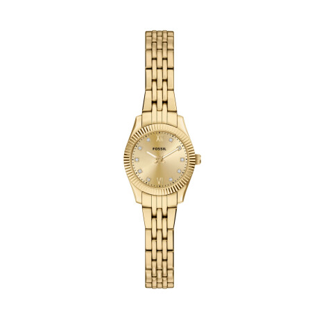 Reloj FOSSIL SCARLETTE Acero Dorado Esfera 20mm 0